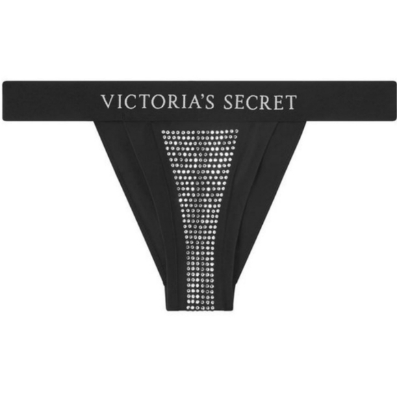 Victoria's Secret Vintage Balmain-Paris Fashionshow Panty with Crystal Elements - Picture 2 of 13